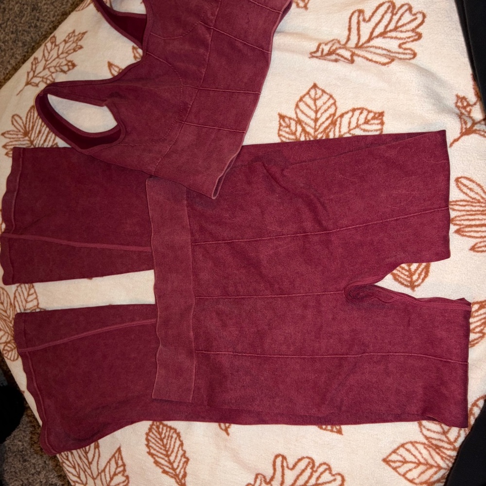 Elegant Maroon Boot Cut Pants